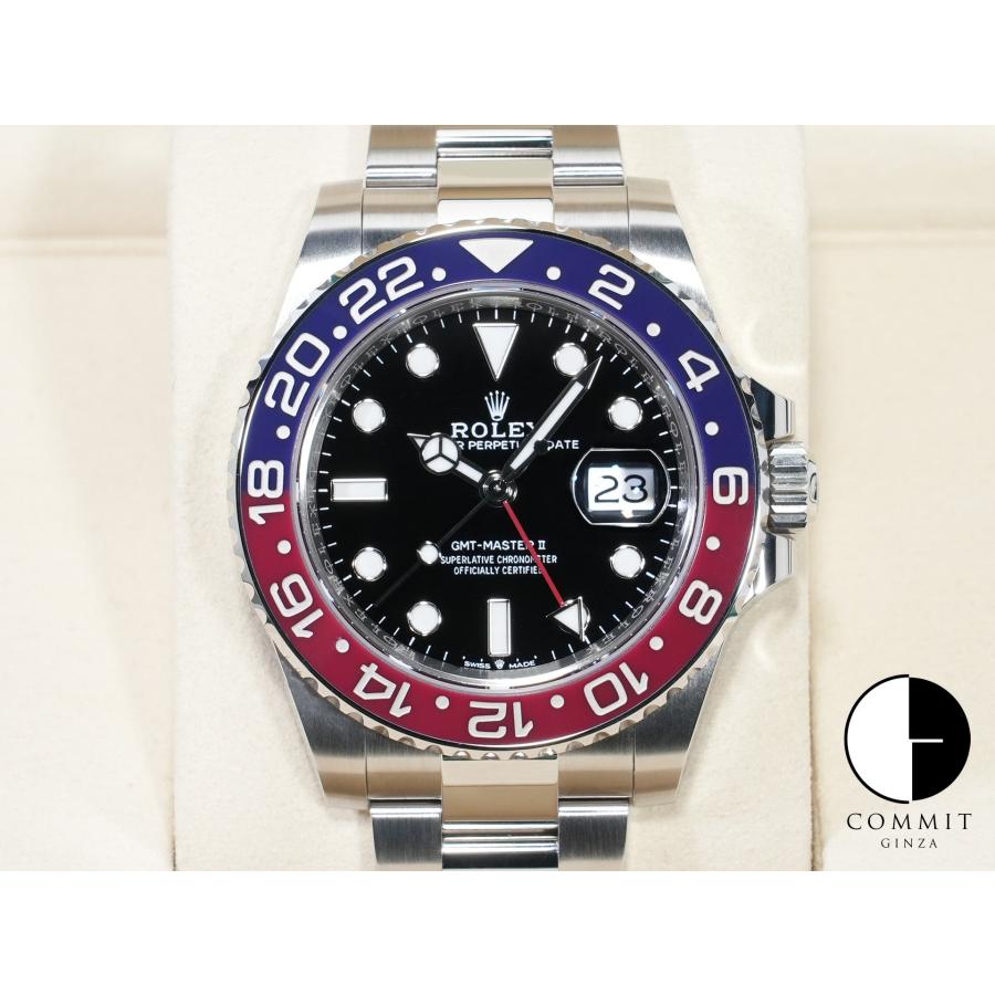 ロレックス GMTマスターII Ref.126710BLRO ステンレススチール ブラック文字盤 オイスターブレスレット | GMTマスター