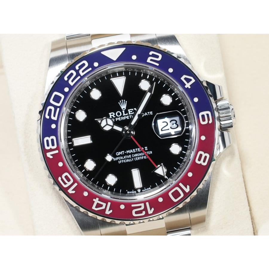 ロレックス GMTマスターII Ref.126710BLRO ステンレススチール ブラック文字盤 オイスターブレスレット | GMTマスター | 02