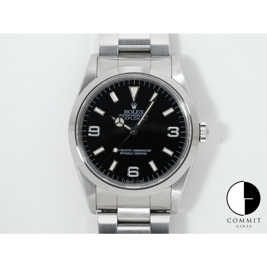 ロレックス エクスプローラーI Ref.14270 ステンレススチール ブラック文字盤 オイスターブレスレット | エクスプローラー（ROLEX）