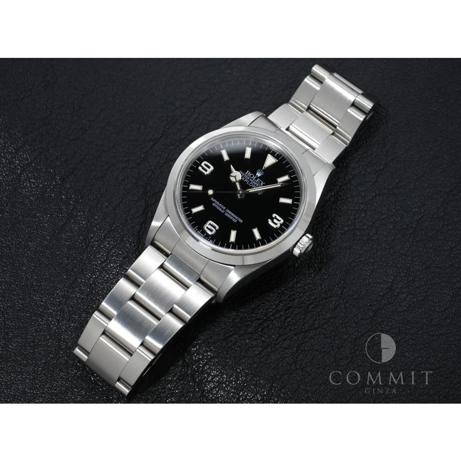 ロレックス エクスプローラーI Ref.14270 ステンレススチール ブラック文字盤 オイスターブレスレット | エクスプローラー（ROLEX） | 10