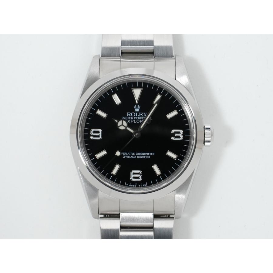 ロレックス エクスプローラーI Ref.14270 ステンレススチール ブラック文字盤 オイスターブレスレット | エクスプローラー（ROLEX） | 01