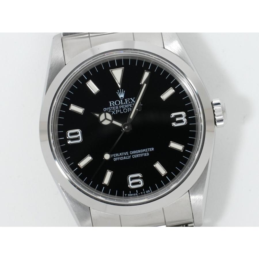 ロレックス エクスプローラーI Ref.14270 ステンレススチール ブラック文字盤 オイスターブレスレット | エクスプローラー（ROLEX） | 02