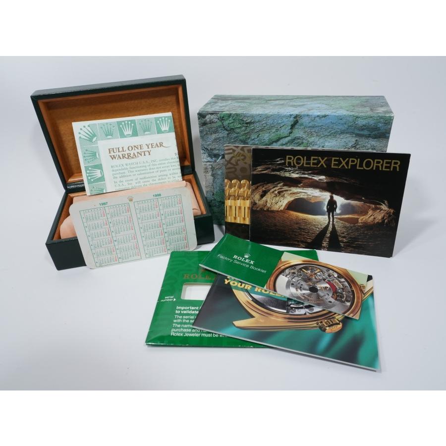 ロレックス エクスプローラーI Ref.14270 ステンレススチール ブラック文字盤 オイスターブレスレット | エクスプローラー（ROLEX） | 09