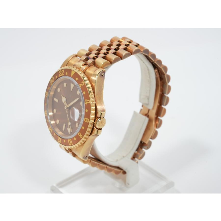 ロレックス GMTマスターII Ref.16718 イエローゴールド ブラウン文字盤 ジュビリーブレスレット | GMTマスター | 03
