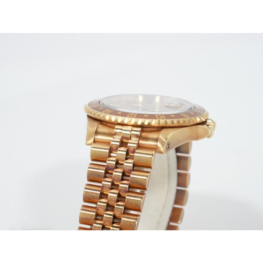 ロレックス GMTマスターII Ref.16718 イエローゴールド ブラウン文字盤 ジュビリーブレスレット | GMTマスター | 05