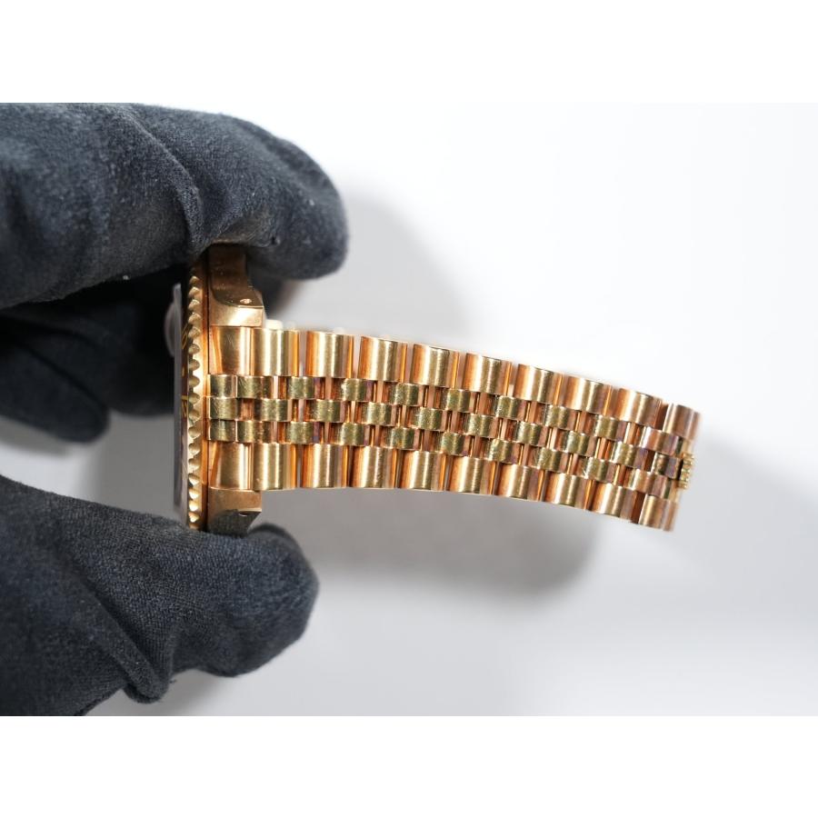 ロレックス GMTマスターII Ref.16718 イエローゴールド ブラウン文字盤 ジュビリーブレスレット | GMTマスター | 08