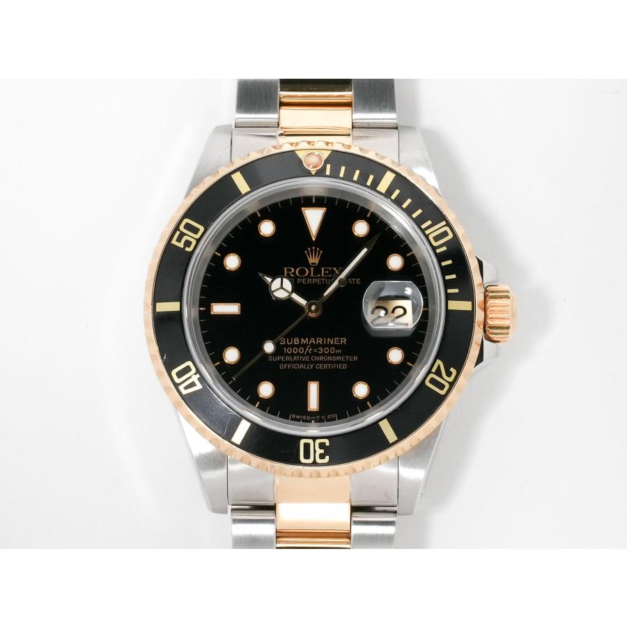 ロレックス サブマリーナー デイト Ref.16613LN ステンレススチール/イエローゴールド ブラック文字盤 | サブマリーナー | 01