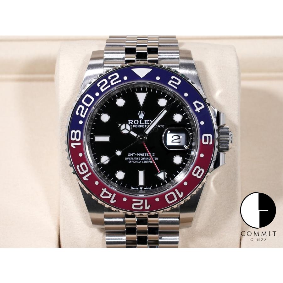 ロレックス GMTマスターII Ref.126710BLRO ステンレススチール ブラック文字盤 ジュビリーブレスレット | GMTマスター