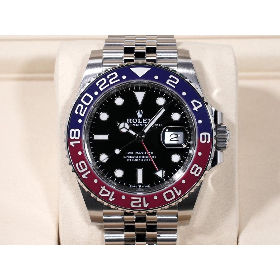 ロレックス GMTマスターII Ref.126710BLRO ステンレススチール ブラック文字盤 ジュビリーブレスレット | GMTマスター | 01