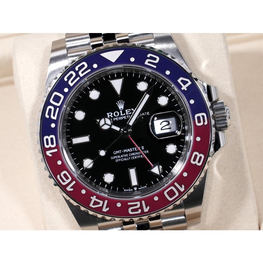ロレックス GMTマスターII Ref.126710BLRO ステンレススチール ブラック文字盤 ジュビリーブレスレット | GMTマスター | 02