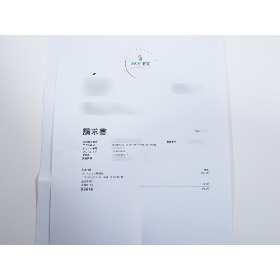 ロレックス デイトナ Ref.116506A プラチナ アイスブルー文字盤 | コスモグラフ デイトナ | 10