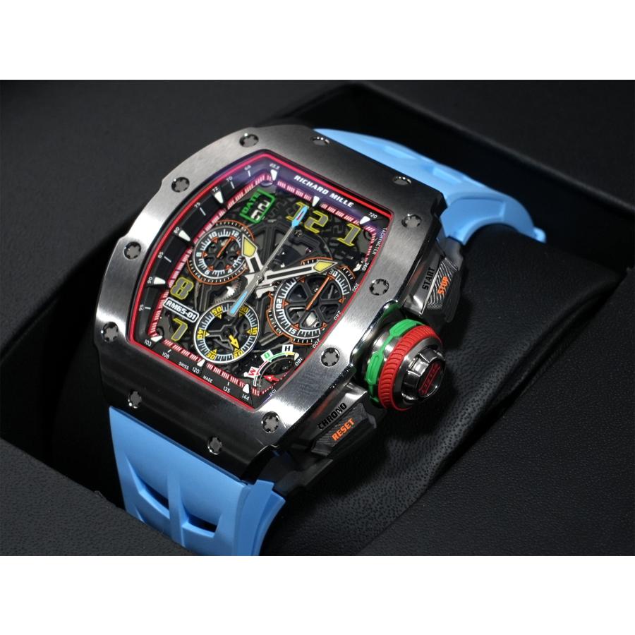 リシャールミル オートマティック スプリットセコンド クロノグラフ Ref.RM65-01 TI チタン スケルトン文字盤 | リシャール・ミル | 03