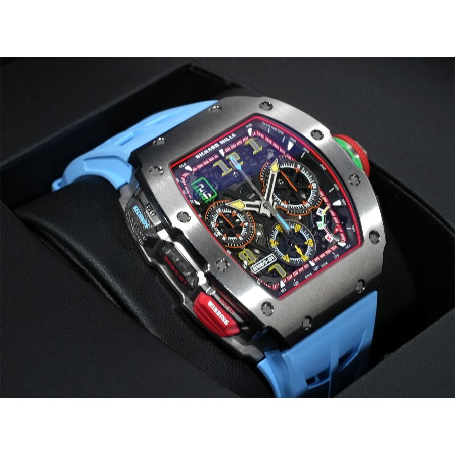 リシャールミル オートマティック スプリットセコンド クロノグラフ Ref.RM65-01 TI チタン スケルトン文字盤 | リシャール・ミル | 04