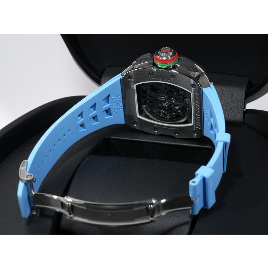 リシャールミル オートマティック スプリットセコンド クロノグラフ Ref.RM65-01 TI チタン スケルトン文字盤 | リシャール・ミル | 07