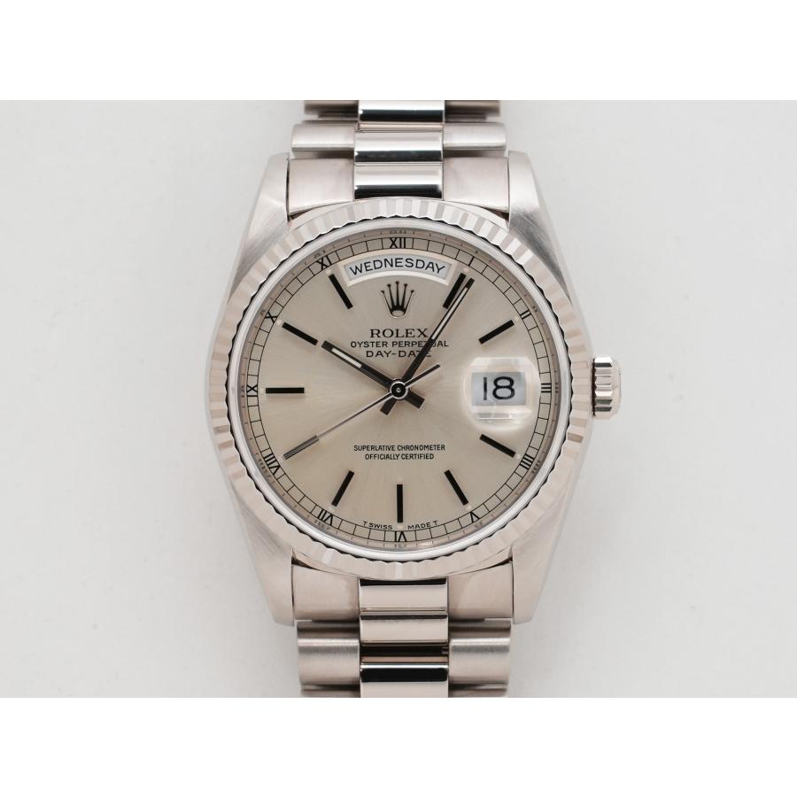 ロレックス デイデイト36 Ref.18239 18KWG シルバー文字盤 | デイデイト | 01