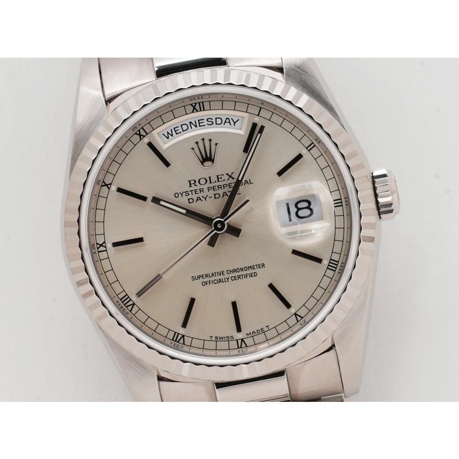 ロレックス デイデイト36 Ref.18239 18KWG シルバー文字盤 | デイデイト | 02