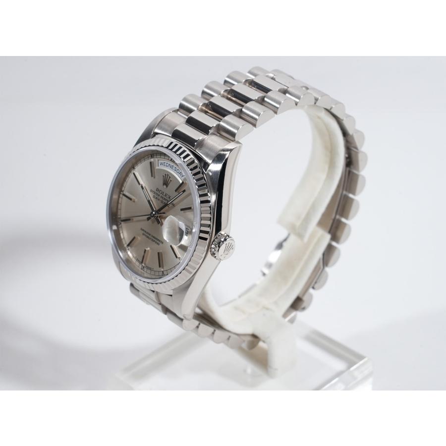 ロレックス デイデイト36 Ref.18239 18KWG シルバー文字盤 | デイデイト | 03