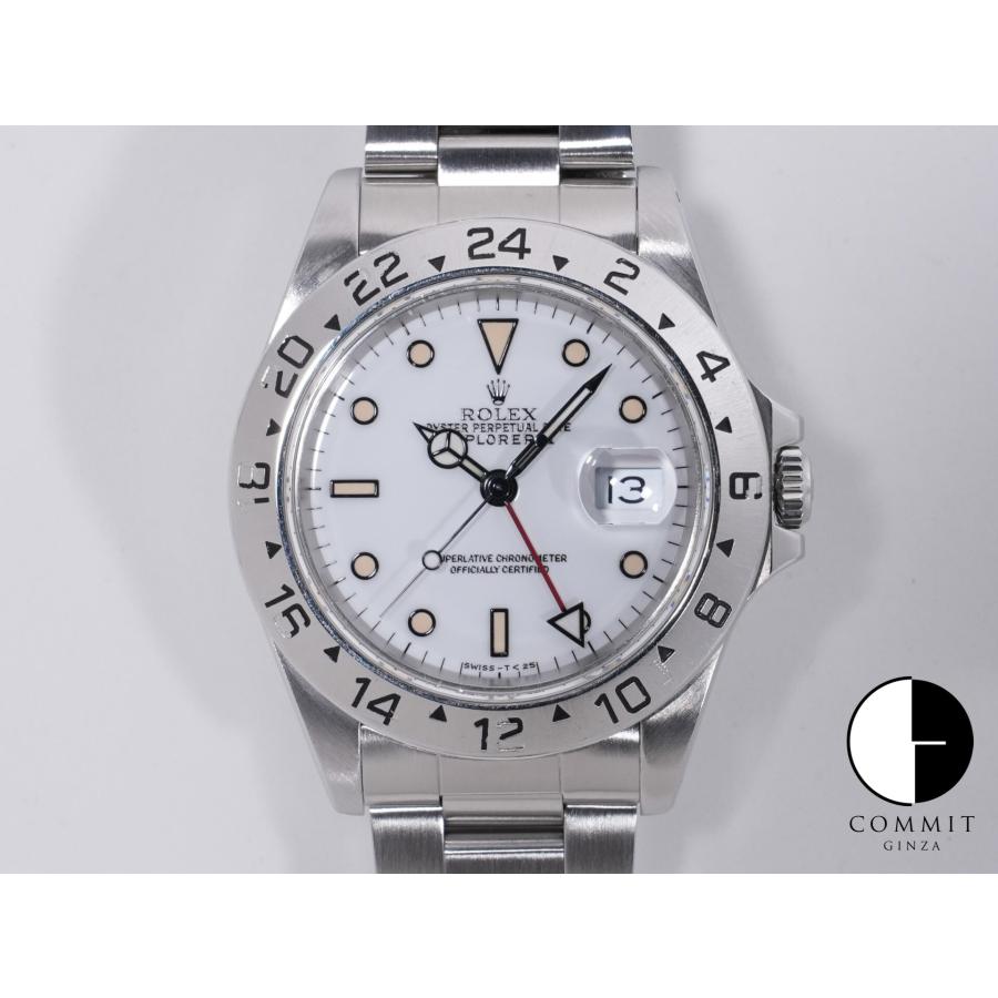 ロレックス エクスプローラーII Ref.16570 SS ホワイト文字盤 | エクスプローラーII