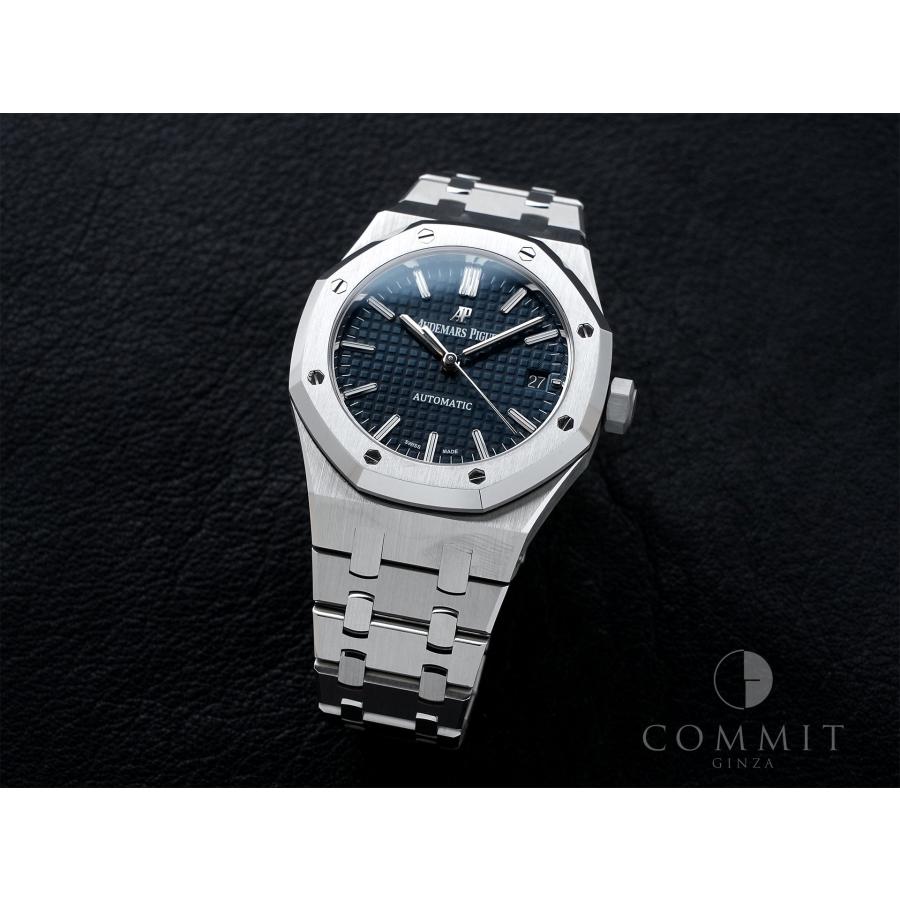 オーデマピゲ ロイヤルオーク Ref.15450ST.OO.1256ST.03 ステンレススチール ブルー文字盤 | ロイヤルオーク | 10