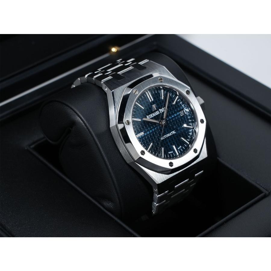 オーデマピゲ ロイヤルオーク Ref.15450ST.OO.1256ST.03 ステンレススチール ブルー文字盤 | ロイヤルオーク | 04