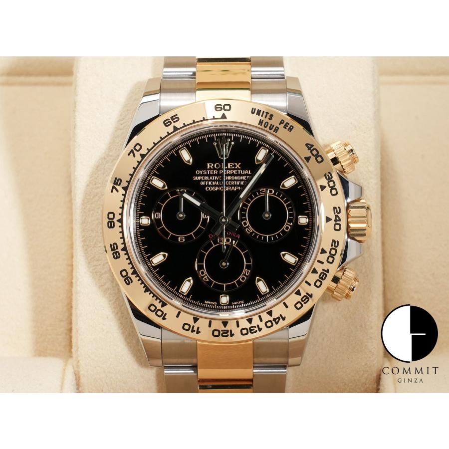 ロレックス デイトナ Ref.116503 SS/YG ブラック文字盤 | コスモグラフ デイトナ