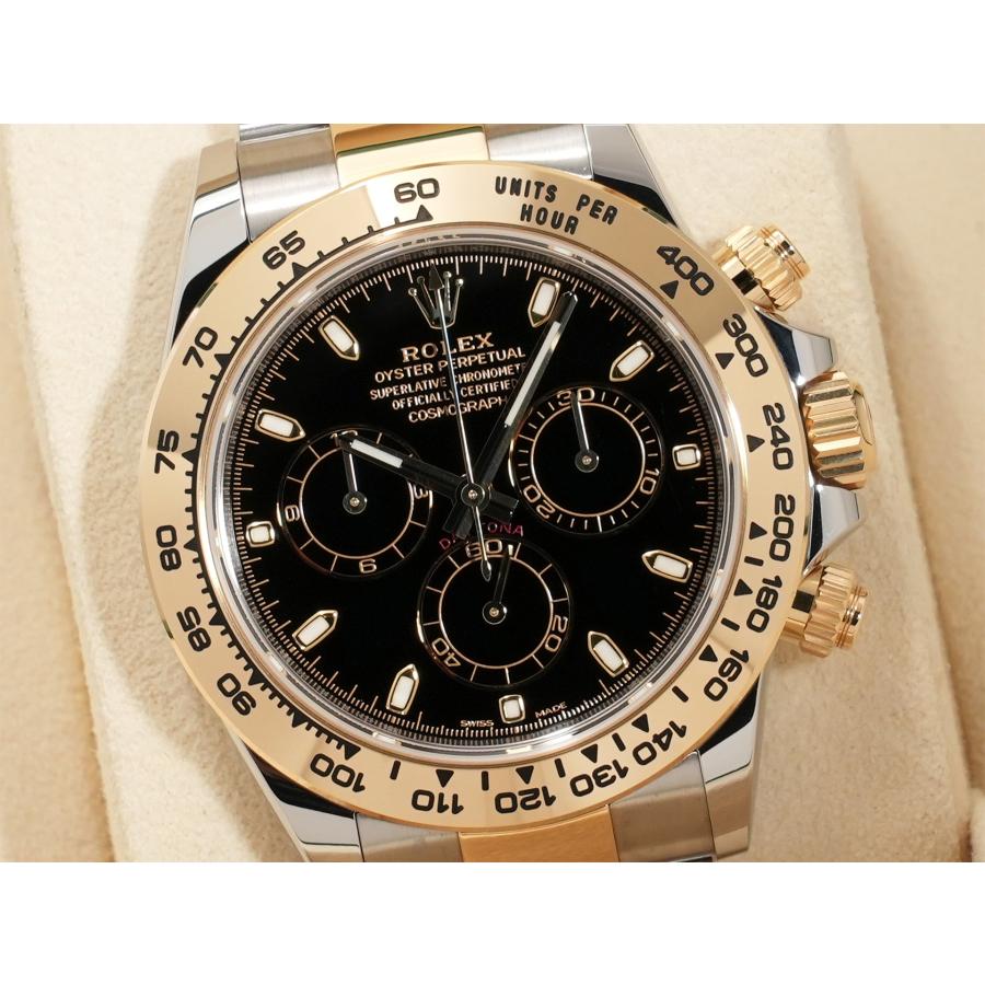 ロレックス デイトナ Ref.116503 SS/YG ブラック文字盤 | コスモグラフ デイトナ | 02