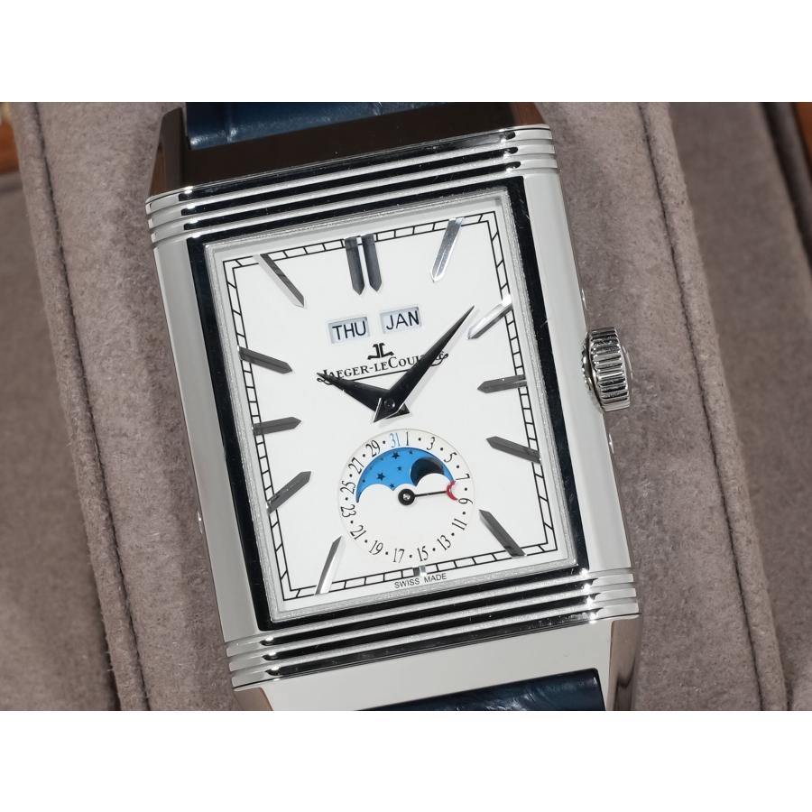 ジャガールクルト レベルソ トリビュート デュオ Ref.Q3918420 ステンレススチール シルバーxブルー文字盤 | JAEGER-LECOULTRE | 03