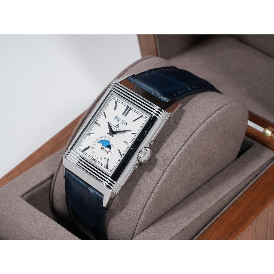 ジャガールクルト レベルソ トリビュート デュオ Ref.Q3918420 ステンレススチール シルバーxブルー文字盤 | JAEGER-LECOULTRE | 05