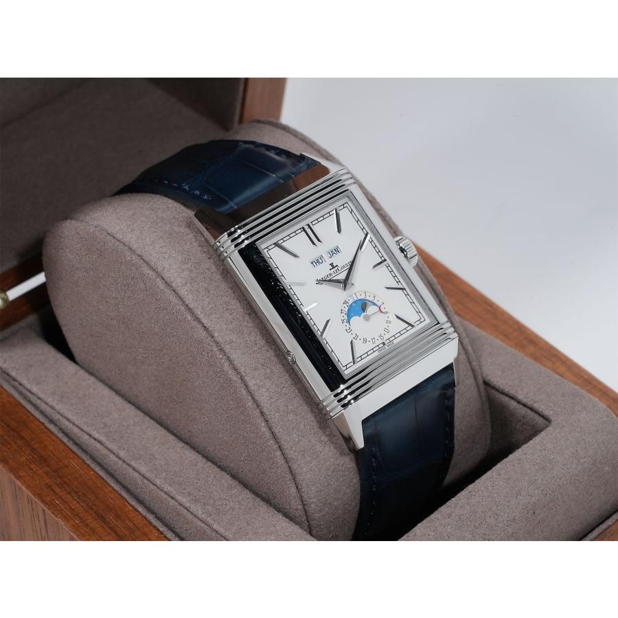 ジャガールクルト レベルソ トリビュート デュオ Ref.Q3918420 ステンレススチール シルバーxブルー文字盤 | JAEGER-LECOULTRE | 06