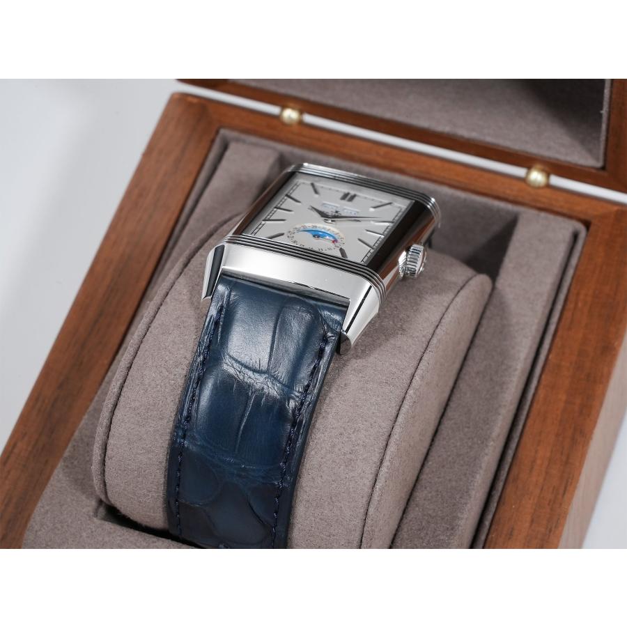 ジャガールクルト レベルソ トリビュート デュオ Ref.Q3918420 ステンレススチール シルバーxブルー文字盤 | JAEGER-LECOULTRE | 07