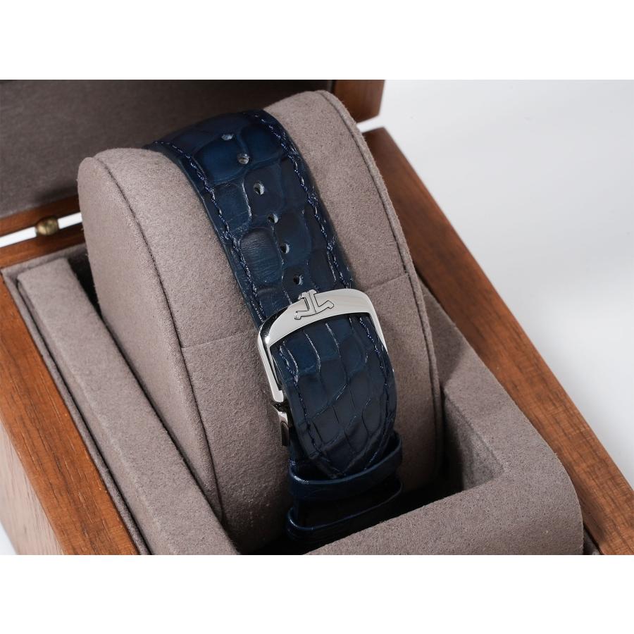 ジャガールクルト レベルソ トリビュート デュオ Ref.Q3918420 ステンレススチール シルバーxブルー文字盤 | JAEGER-LECOULTRE | 08