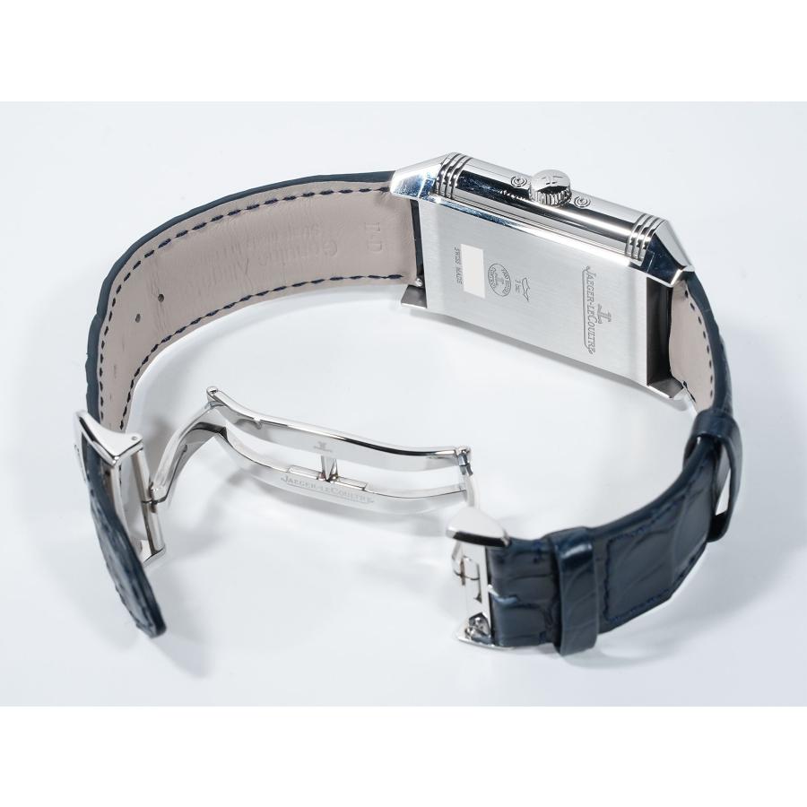 ジャガールクルト レベルソ トリビュート デュオ Ref.Q3918420 ステンレススチール シルバーxブルー文字盤 | JAEGER-LECOULTRE | 09