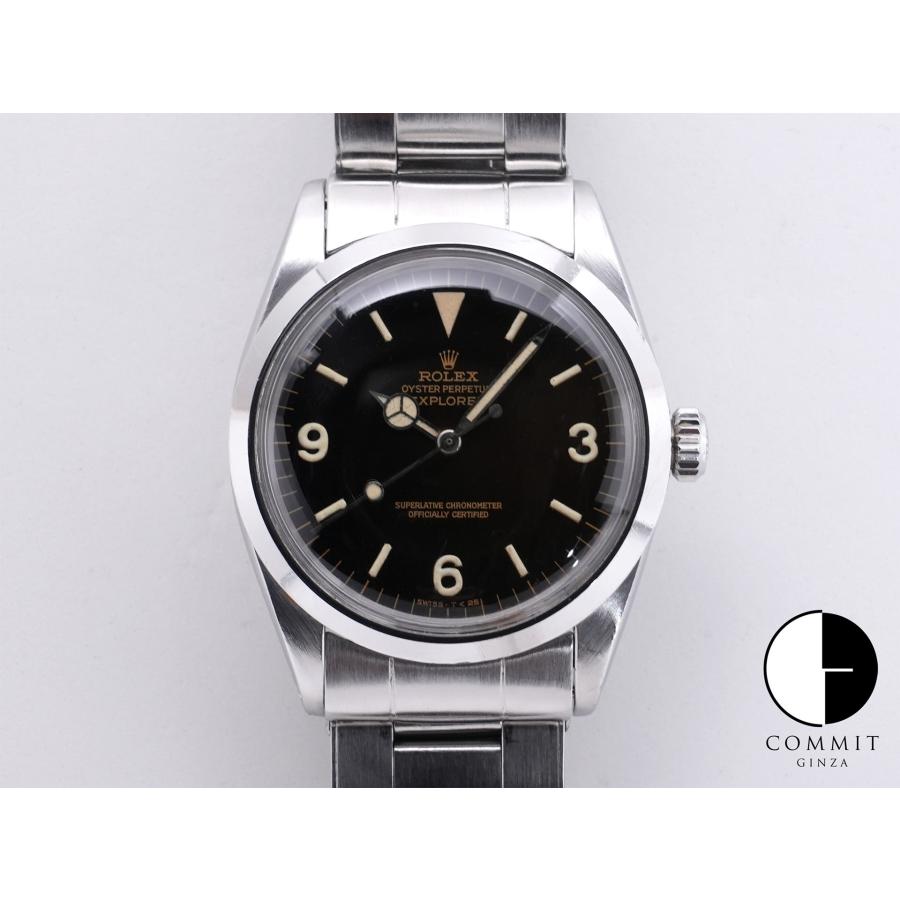 ロレックス エクスプローラーI Ref.1016M SS ブラック文字盤 | エクスプローラー（ROLEX）