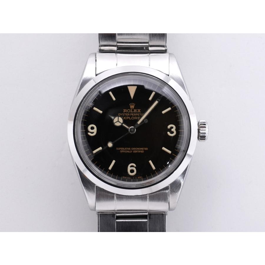 ロレックス エクスプローラーI Ref.1016M SS ブラック文字盤 | エクスプローラー（ROLEX） | 01