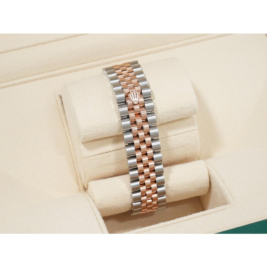 ロレックス デイトジャスト31 Ref.278271 ステンレススチール/エバーローズゴールド シルバーフローラルモチーフ文字盤 | デイトジャスト | 06