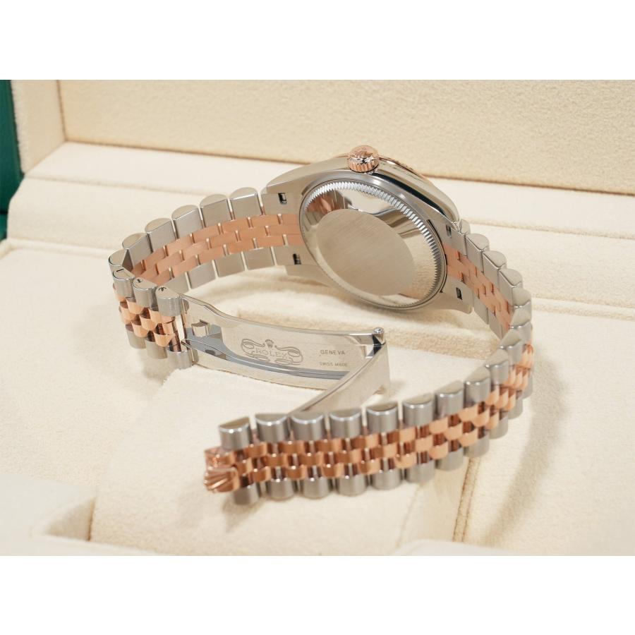 ロレックス デイトジャスト31 Ref.278271 ステンレススチール/エバーローズゴールド シルバーフローラルモチーフ文字盤 | デイトジャスト | 07