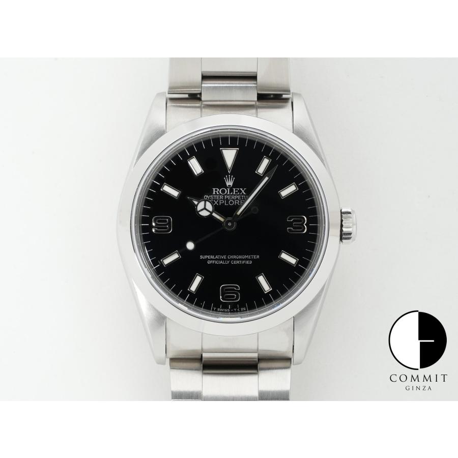 ロレックス エクスプローラーI Ref.14270 ステンレススチール ブラック文字盤 オイスターブレスレット | エクスプローラー（ROLEX）