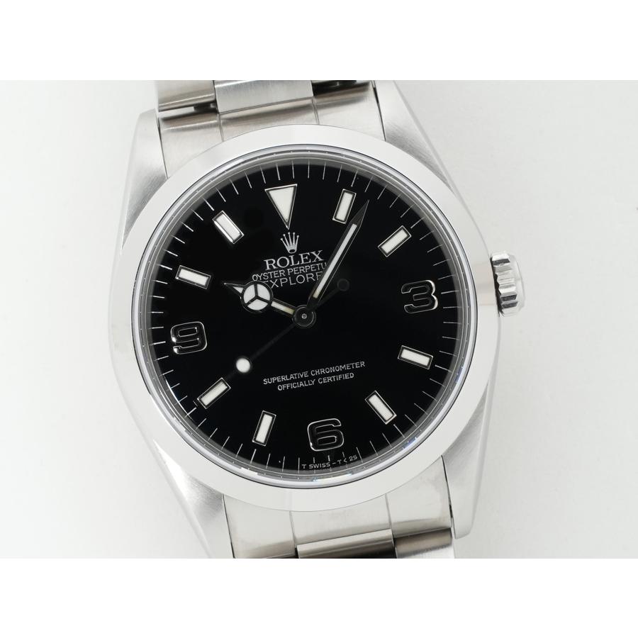 ロレックス エクスプローラーI Ref.14270 ステンレススチール ブラック文字盤 オイスターブレスレット | エクスプローラー（ROLEX） | 02