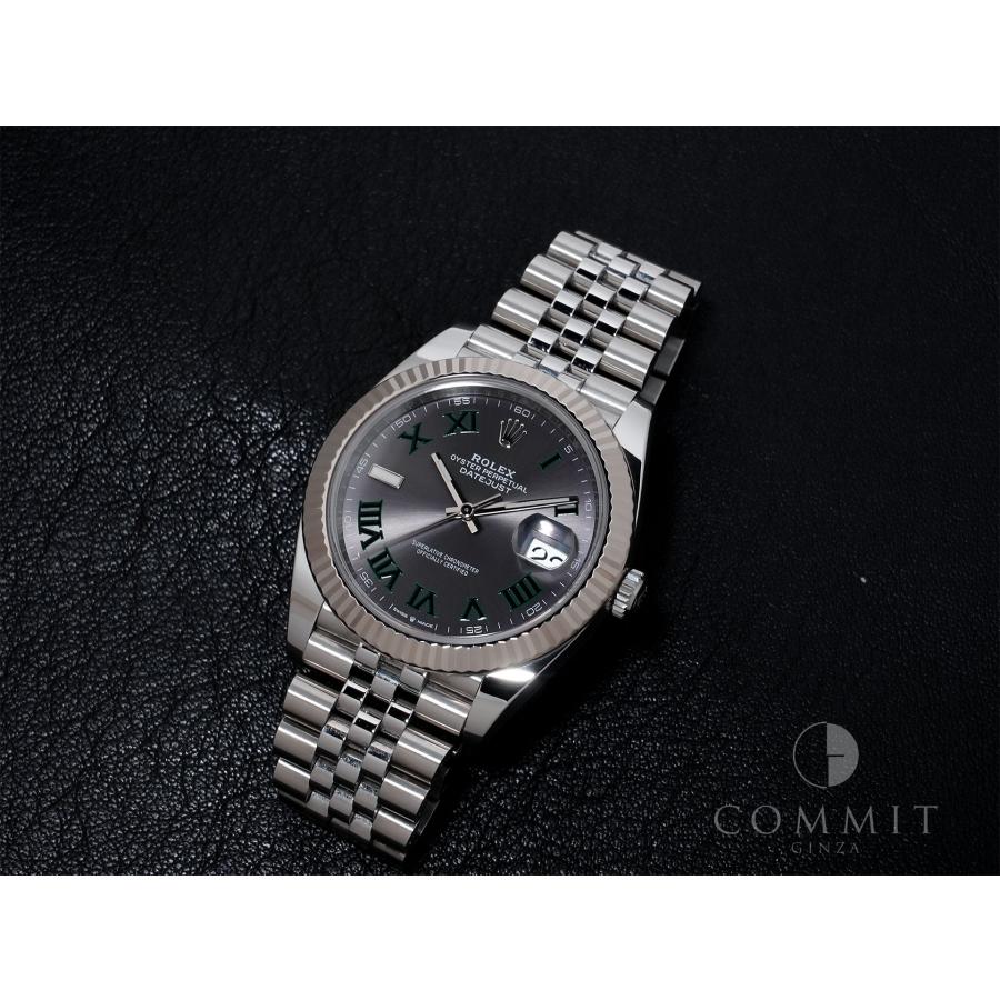 ロレックス デイトジャスト41 Ref.126334 SS/WG スレートローマン文字盤 ジュビリーブレスレット | デイトジャスト | 10