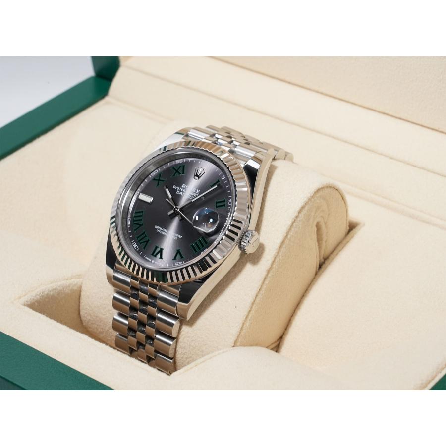 ロレックス デイトジャスト41 Ref.126334 SS/WG スレートローマン文字盤 ジュビリーブレスレット | デイトジャスト | 03