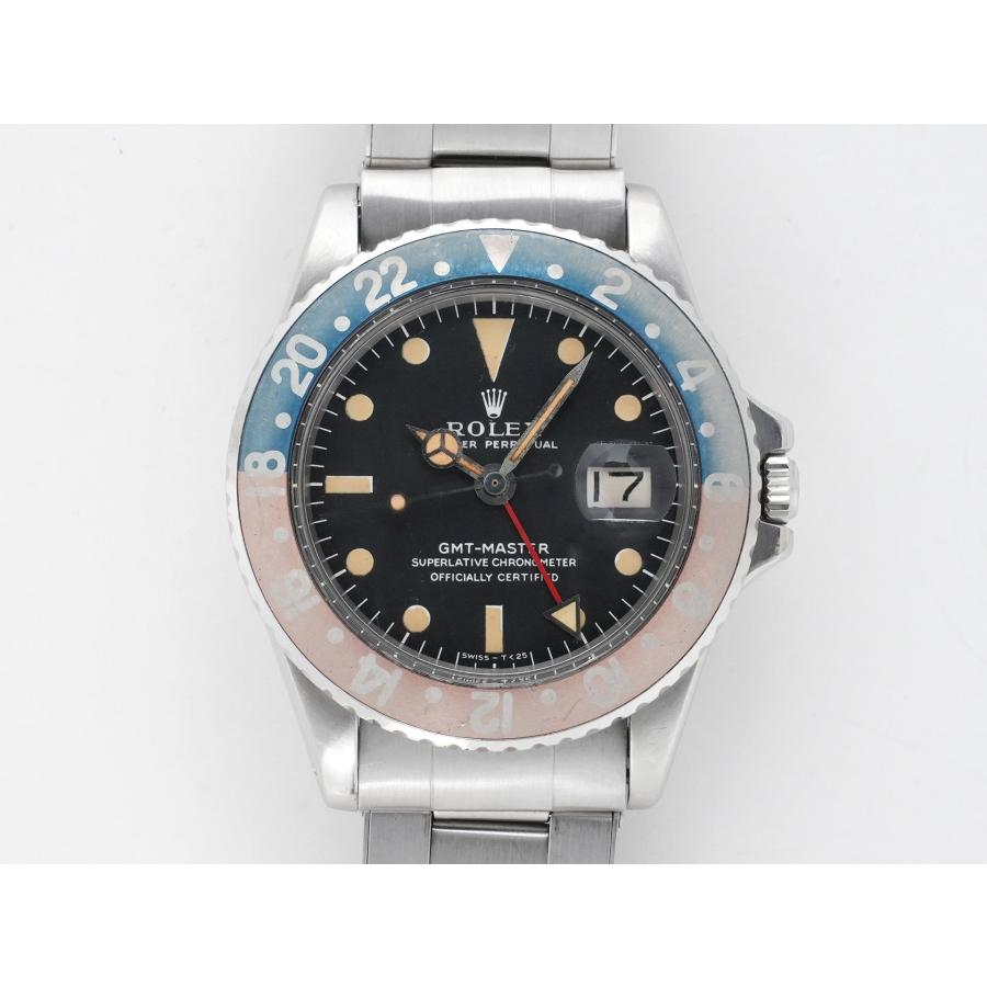 ロレックス GMTマスター Ref.1675 ステンレススチール ブラック文字盤 オイスターブレスレット | GMTマスター | 01