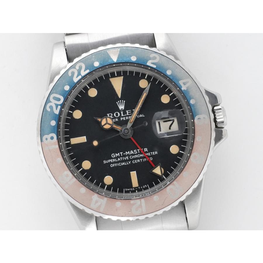 ロレックス GMTマスター Ref.1675 ステンレススチール ブラック文字盤 オイスターブレスレット | GMTマスター | 02