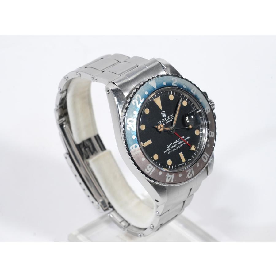 ロレックス GMTマスター Ref.1675 ステンレススチール ブラック文字盤 オイスターブレスレット | GMTマスター | 04