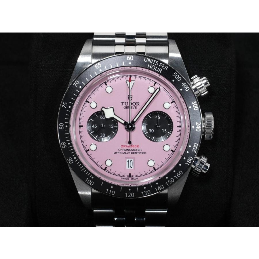 チューダー(チュードル) ブラックベイ クロノ Ref.79360N ステンレススチール ピンク文字盤 | TUDOR | 01