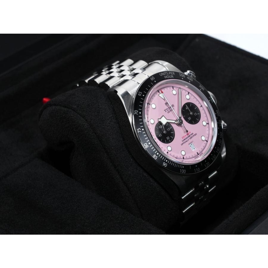 チューダー(チュードル) ブラックベイ クロノ Ref.79360N ステンレススチール ピンク文字盤 | TUDOR | 04