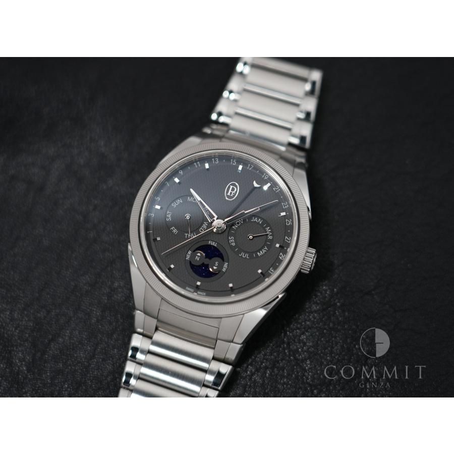 パルミジャーニフルリエ トンダPF アニュアルカレンダー Ref.PFC907-1020001-100182 ステンレススチール/プラチナ950 グレー文字盤 | パルミジャーニ・フルリエ | 10