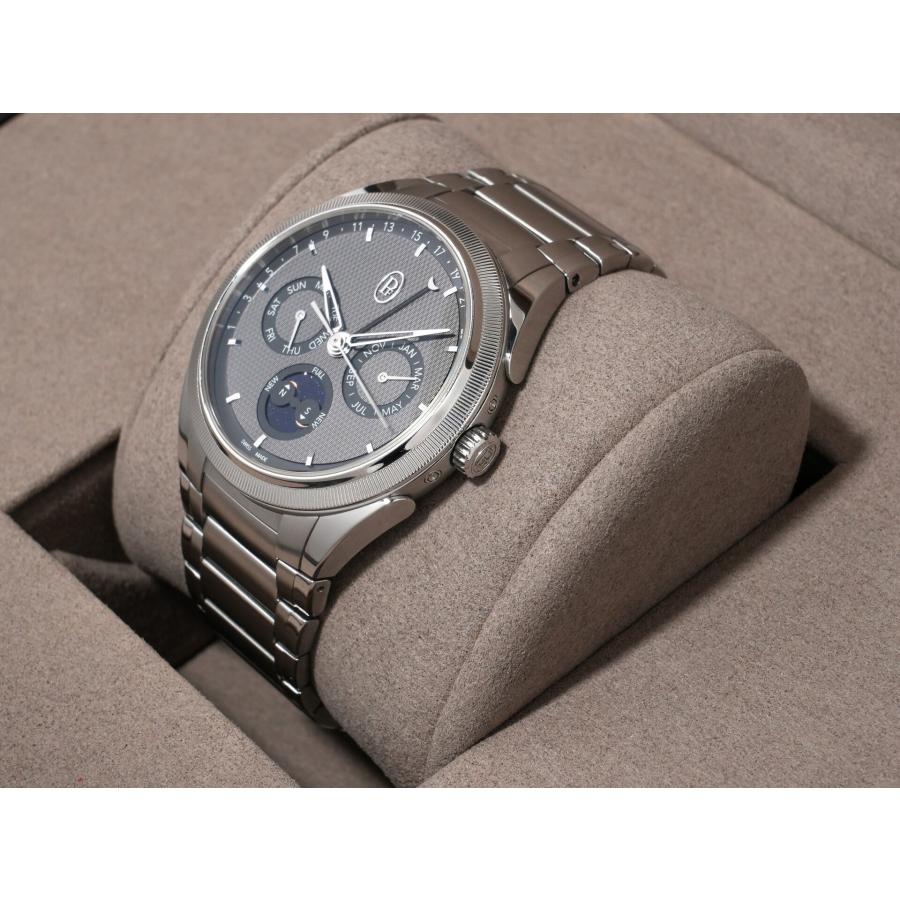 パルミジャーニフルリエ トンダPF アニュアルカレンダー Ref.PFC907-1020001-100182 ステンレススチール/プラチナ950 グレー文字盤 | パルミジャーニ・フルリエ | 03