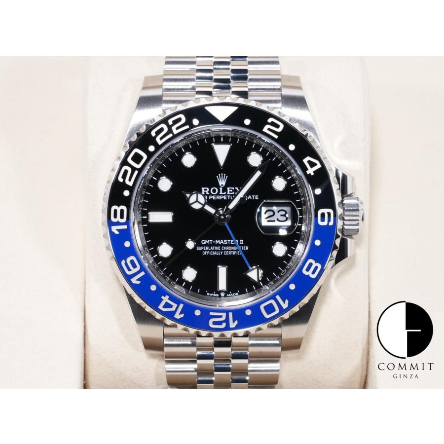 ロレックス GMTマスターII Ref.126710BLNR SS ブラック文字盤 ジュビリーブレスレット | GMTマスター