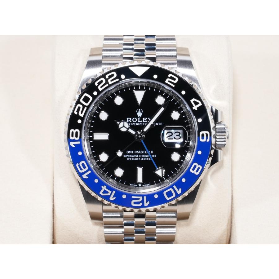 ロレックス GMTマスターII Ref.126710BLNR SS ブラック文字盤 ジュビリーブレスレット | GMTマスター | 01