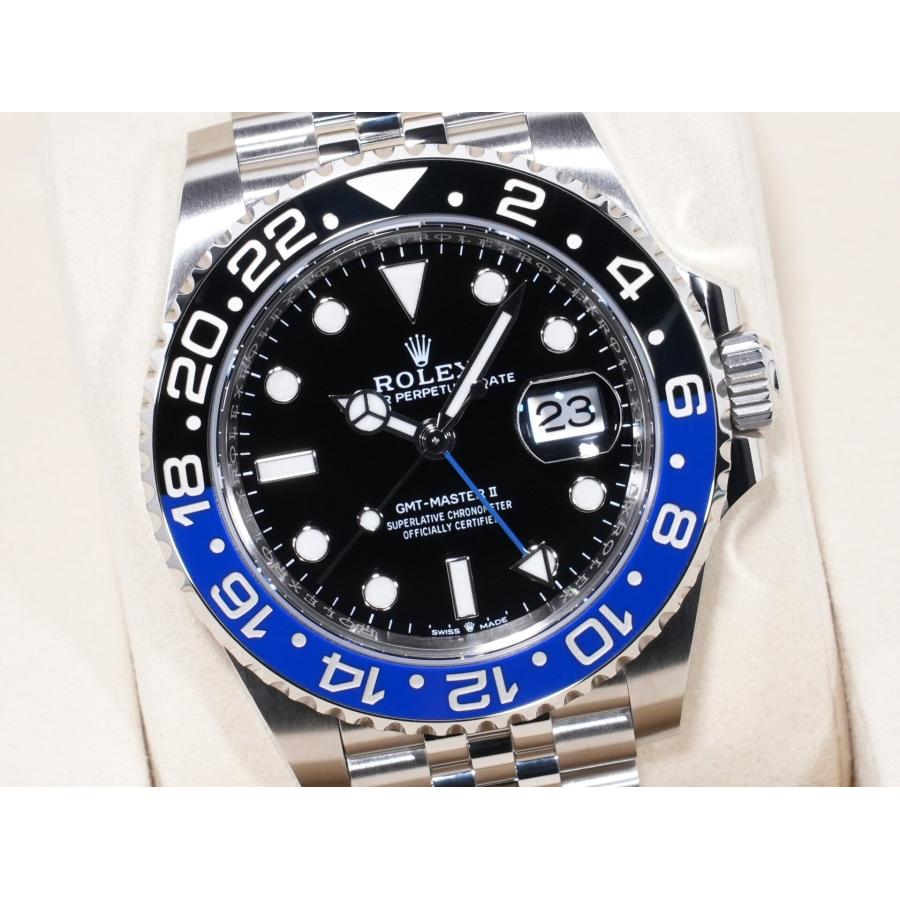 ロレックス GMTマスターII Ref.126710BLNR SS ブラック文字盤 ジュビリーブレスレット | GMTマスター | 02